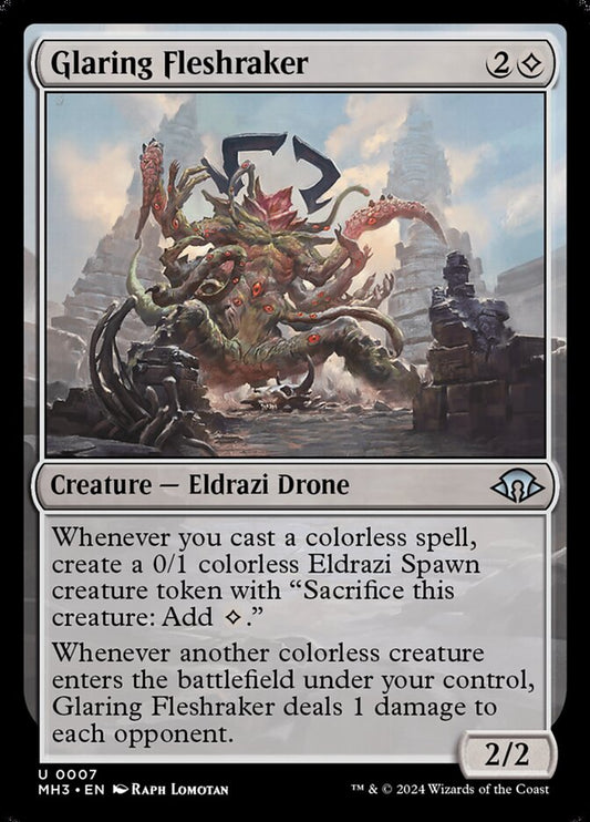 Glaring Fleshraker (7) – Magic: The Gathering, Modern Horizons 3