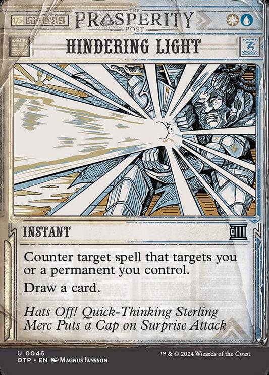 Hindering Light (46) – Magic: The Gathering, Breaking News