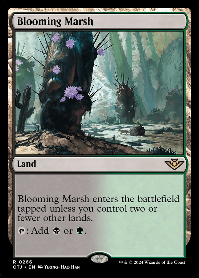 Blooming Marsh (266) – Magic: The Gathering, Outlaws of Thunder Junction
