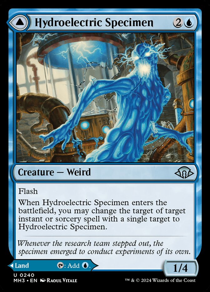 Hydroelectric Specimen // Hydroelectric Laboratory (240) – Magic: The Gathering, Modern Horizons 3