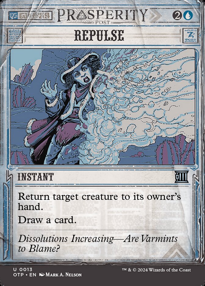 Repulse (13) – Magic: The Gathering, Breaking News [Foil]