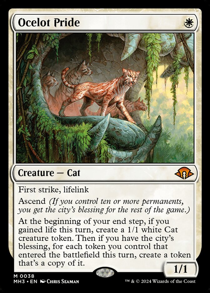 Ocelot Pride (38) – Magic: The Gathering, Modern Horizons 3