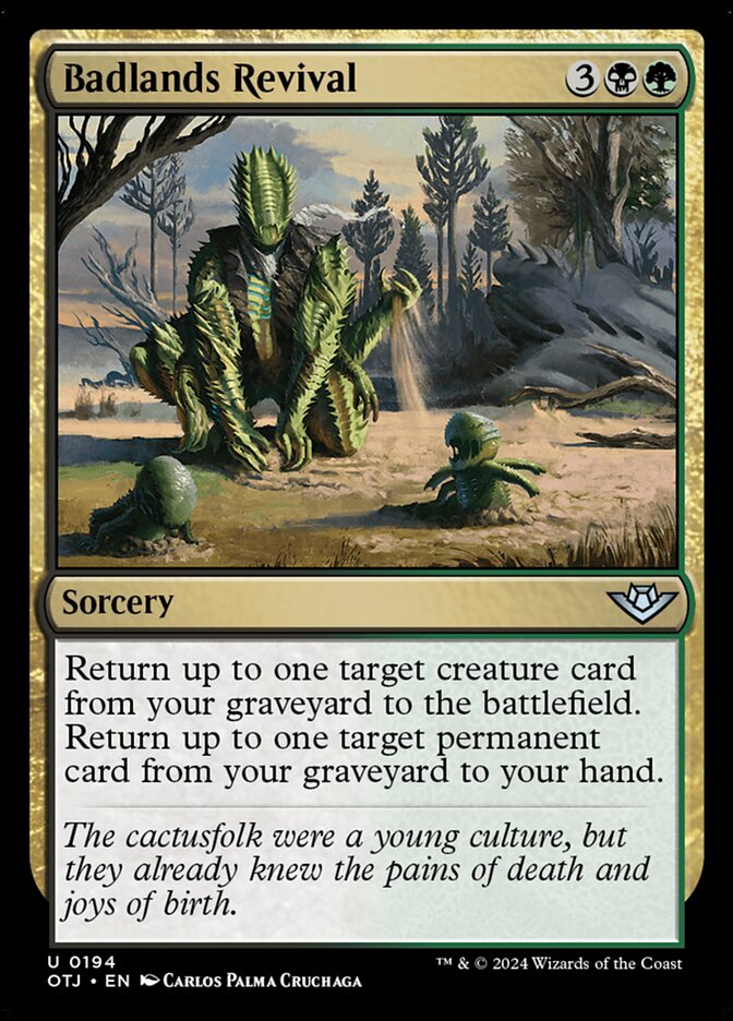 Badlands Revival (194) – Magic: The Gathering, Outlaws of Thunder Junction