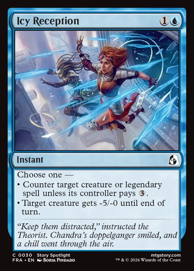Icy Reception (30) – Magic: The Gathering, Reality Fracture