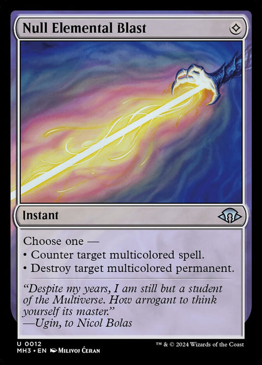 Null Elemental Blast (12) – Magic: The Gathering, Modern Horizons 3