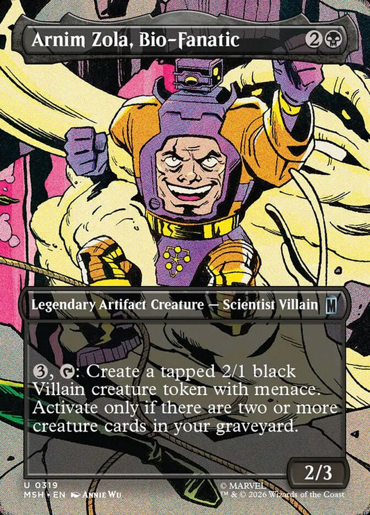 Arnim Zola, Bio-Fanatic (319) – Magic: The Gathering, Marvel Super Heroes