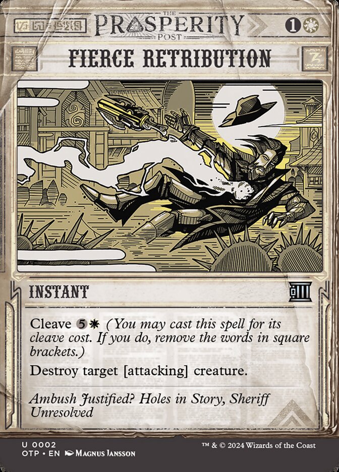 Fierce Retribution (2) – Magic: The Gathering, Breaking News