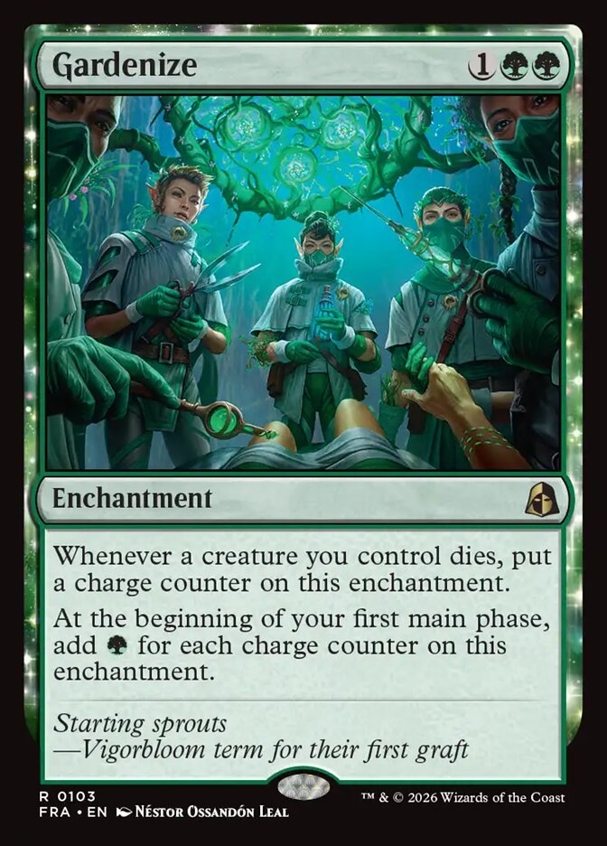 Gardenize (103) – Magic: The Gathering, Reality Fracture