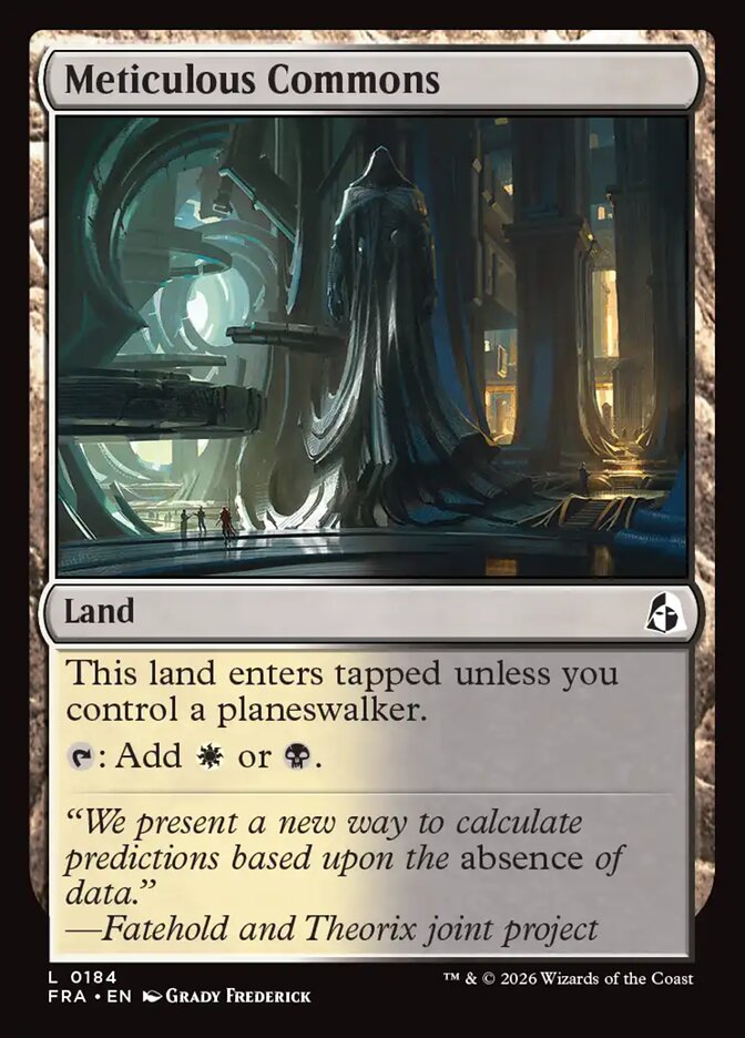 Meticulous Commons (184) – Magic: The Gathering, Reality Fracture