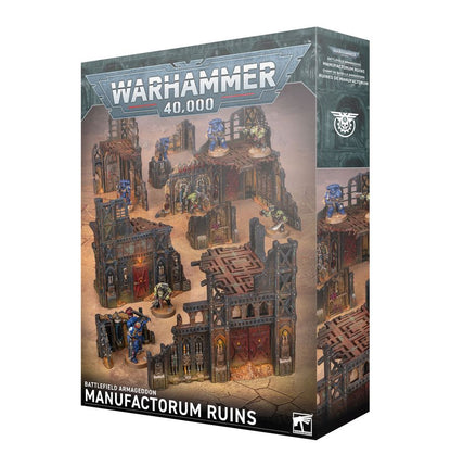 Champ de Bataille Armageddon: Ruines de Manufactorum