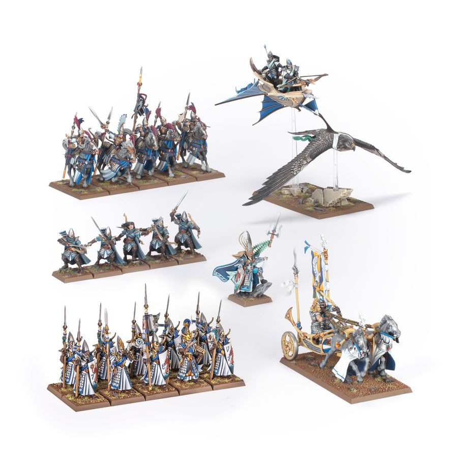Royaumes Hauts Elfes: Armée de Colonne de Bataille,Warhammer: The Old World