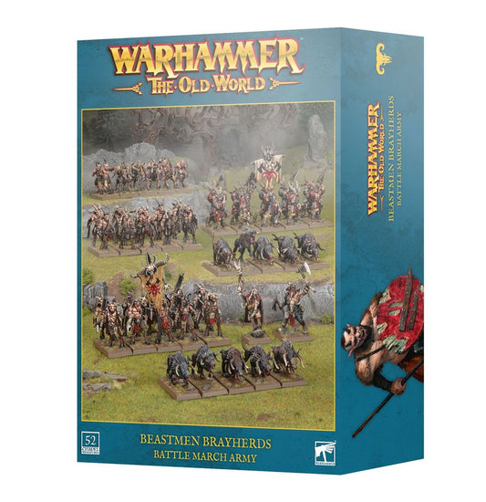Braillehardes Hommes-bêtes: Armée de Colonne de Bataille, Warhammer: The Old World