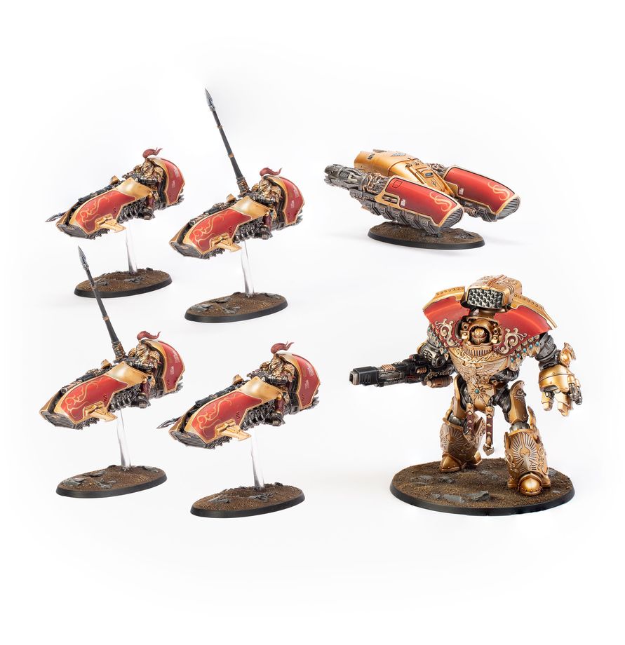 Custodiens: Groupe de Combat d'Appui , Warhammer: The Horus Heresy et Warhammer 40,000