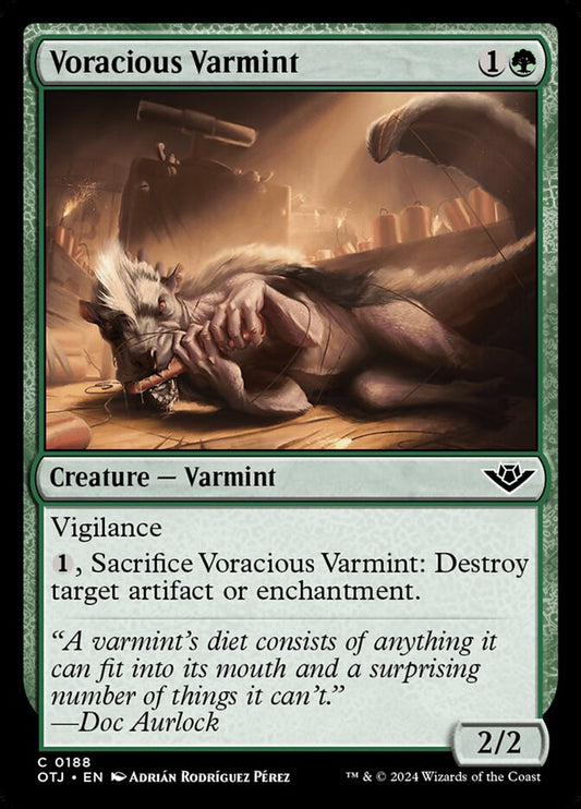 Voracious Varmint (188) – Magic: The Gathering, Outlaws of Thunder Junction