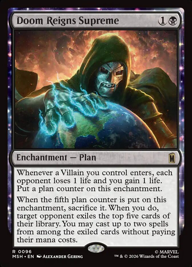 Doom Reigns Supreme (96) – Magic: The Gathering, Marvel Super Heroes