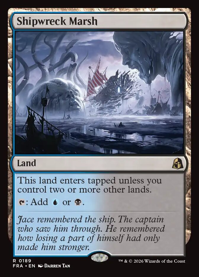 Shipwreck Marsh (189) – Magic: The Gathering, Reality Fracture