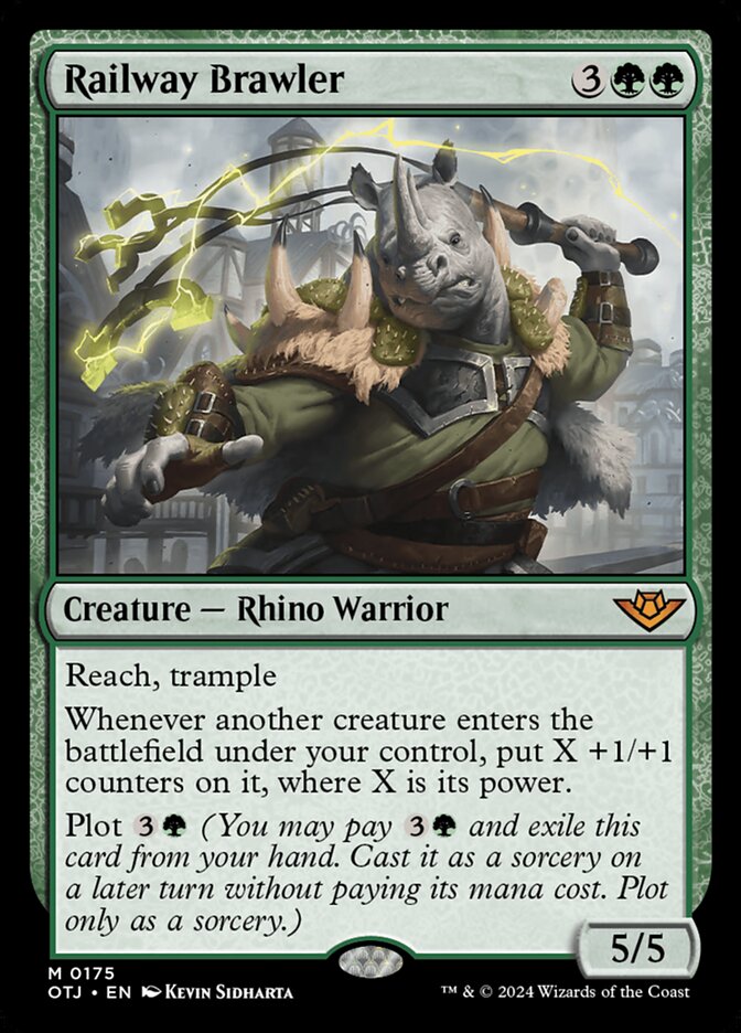 Railway Brawler (175) – Magic: The Gathering, Outlaws of Thunder Junction