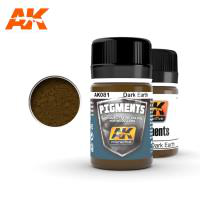 AK Interactive Dark Earth Pigment