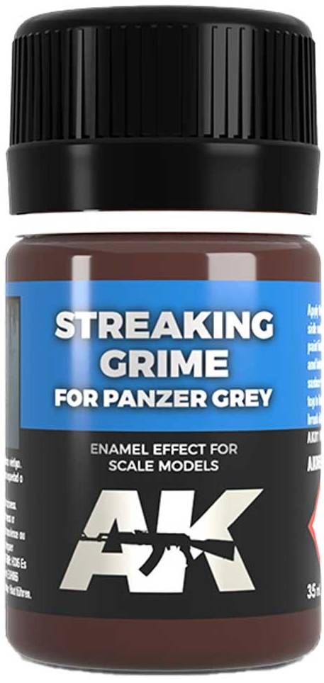AK Interactive Streaking Grime For Panzer Grey Vehicles