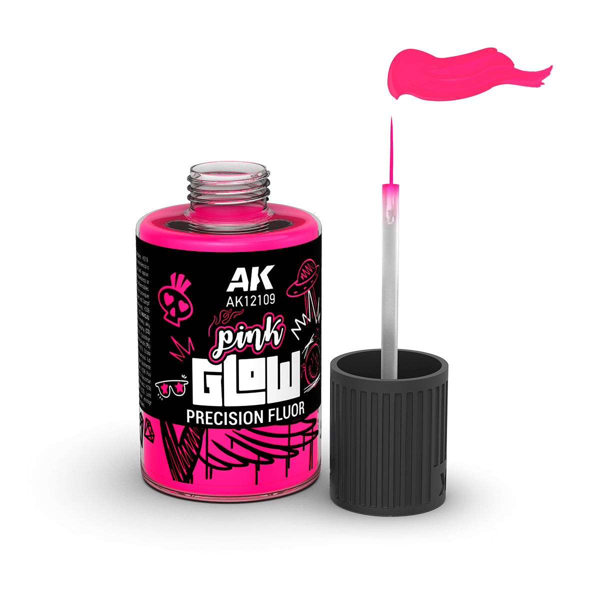 PINK GLOW PRECISION FLUOR AK Interactive