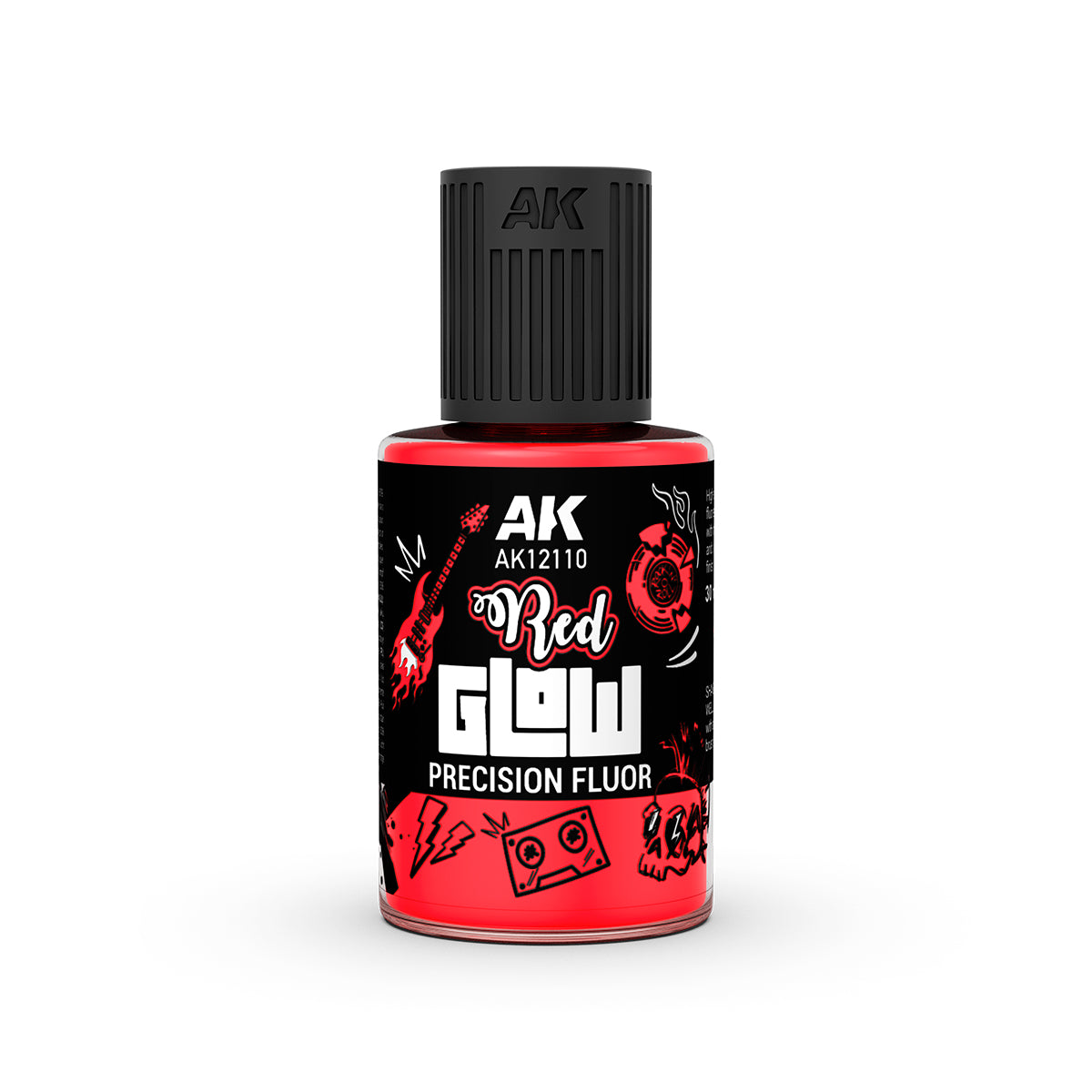 RED GLOW PRECISION FLUOR AK Interactive