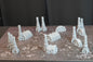 Turbines industrielles 28-32 mm | Décors Wargame 3D