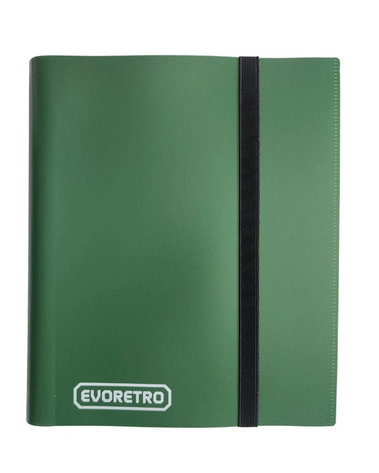 Portfolio souple EVORETRO à 9 pochettes pour cartes — classeur folio de collection capacité de 360 cartes
