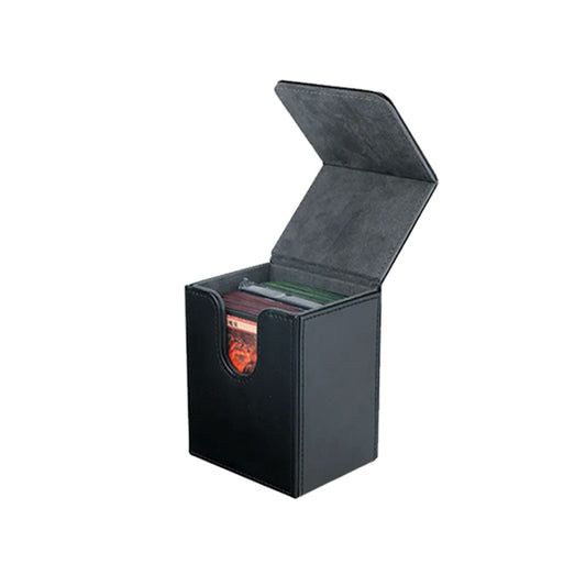 Boîte de deck magnétique EVORETRO pour 100 cartes à double protection ou 120 cartes à simple protection