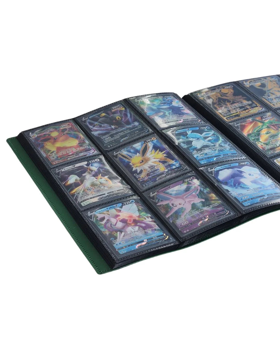 Portfolio souple EVORETRO à 9 pochettes pour cartes — classeur folio de collection capacité de 360 cartes
