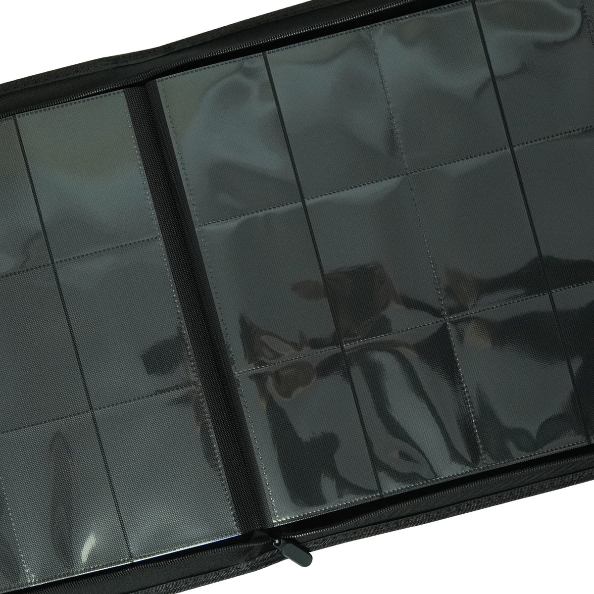 Classeur EVORETRO 4 × 3 à fermeture éclair pour 528 cartes — noir