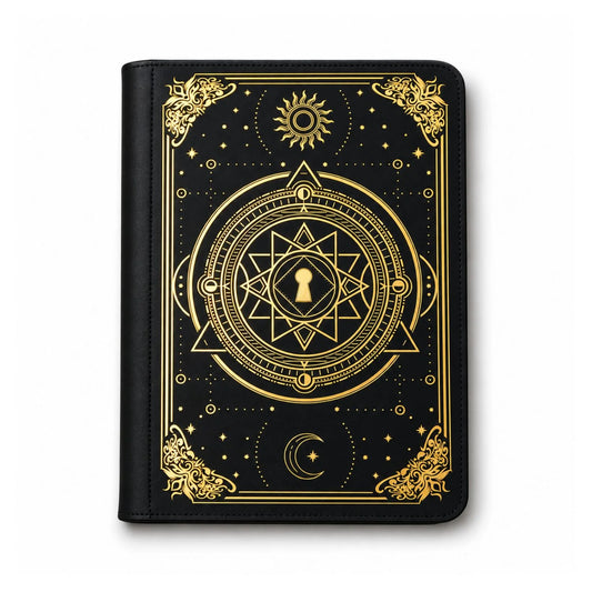 EVORETRO Cartable Golden Arcane 3x3