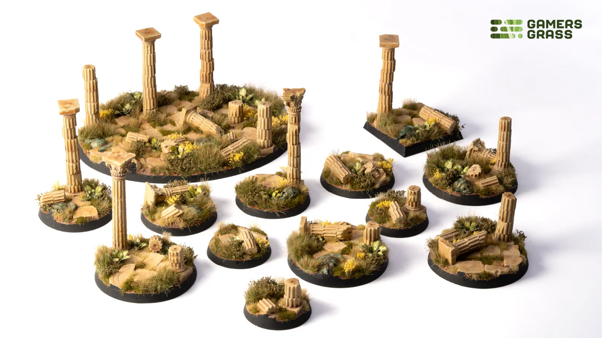 Boîte de mise en socle  Mediterranean Temple de Gamer Grass