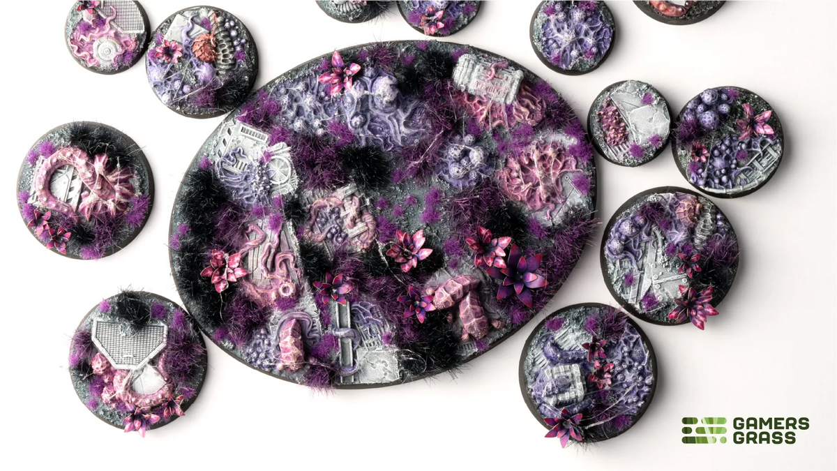Boîte de mise en socle  Purple Swarm de Gamer Grass