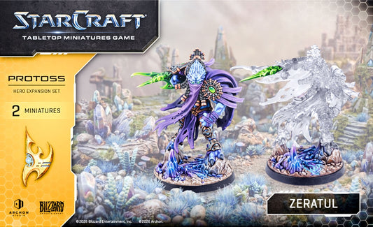 STARCRAFT: TABLETOP MINIATURES GAME  PROTOSS ZERATUL HERO EXPANSION SET (ANGLAIS)