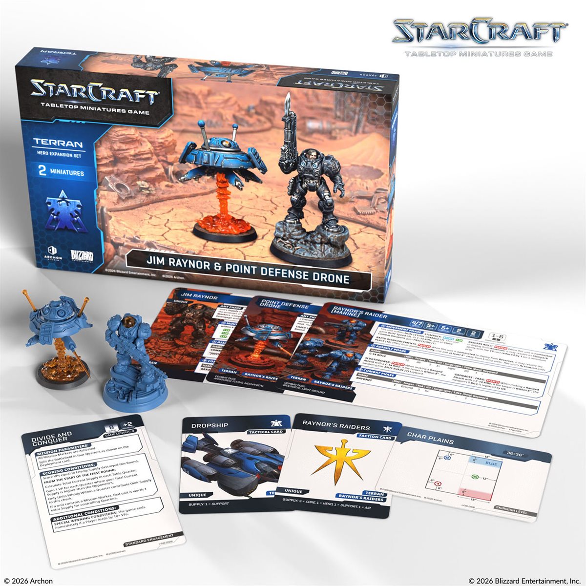 StarCraft® Terran Jim Raynor et Point Defense Drone