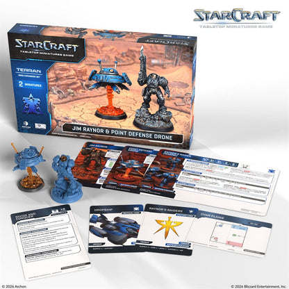 StarCraft® Terran Jim Raynor et Point Defense Drone