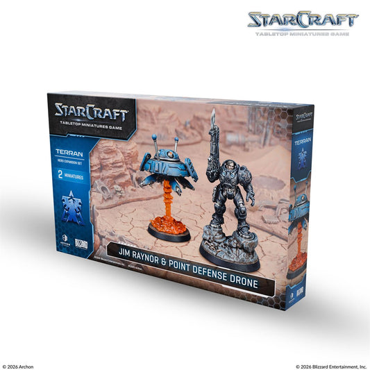StarCraft® Terran Jim Raynor et Point Defense Drone