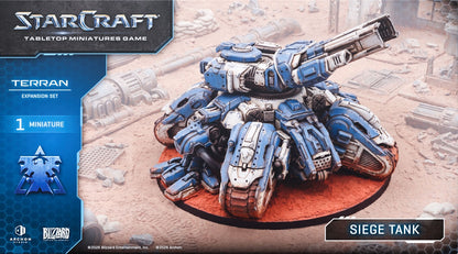 STARCRAFT: TABLETOP MINIATURES GAME — TERRAN SIEGE TANK EXPANSION SET (ANGLAIS)