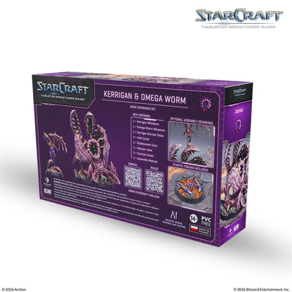 StarCraft® Zerg Kerrigan et Omega Worm