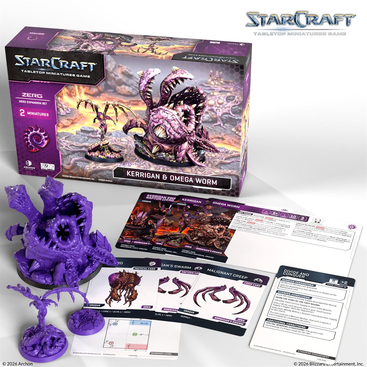 StarCraft® Zerg Kerrigan et Omega Worm
