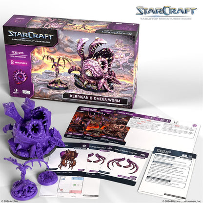 StarCraft® Zerg Kerrigan et Omega Worm