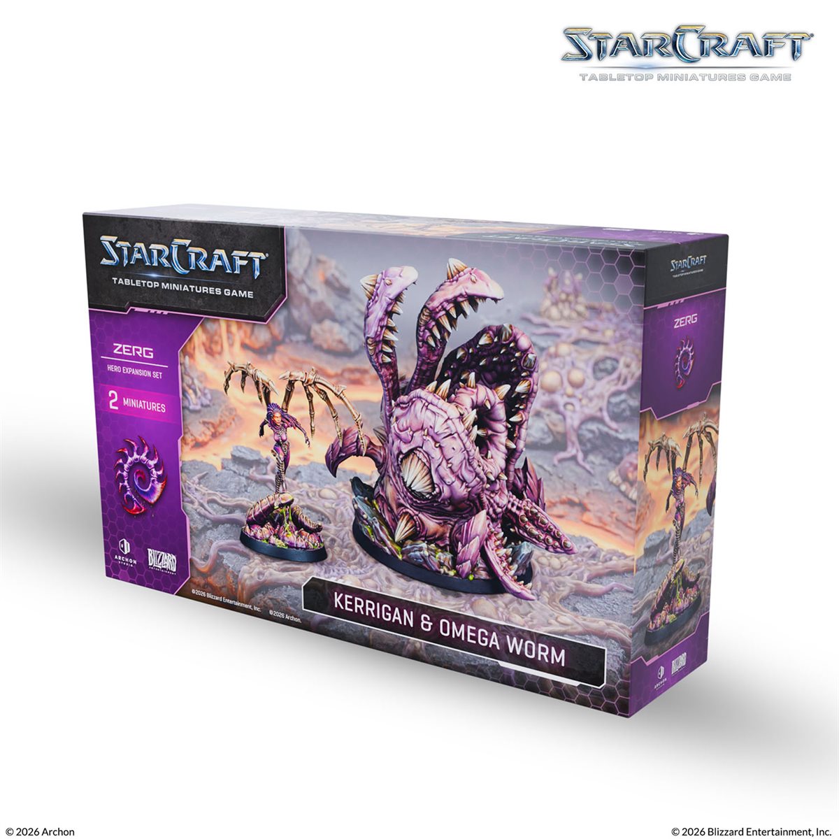 StarCraft® Zerg Kerrigan et Omega Worm