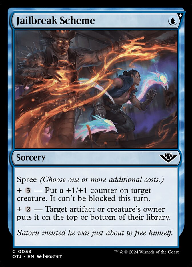 Jailbreak Scheme (53) – Magic: The Gathering, Outlaws of Thunder Junction