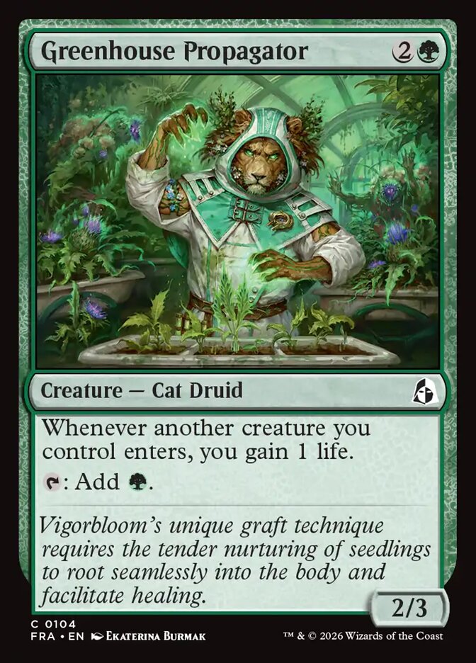 Greenhouse Propagator (104) – Magic: The Gathering, Reality Fracture