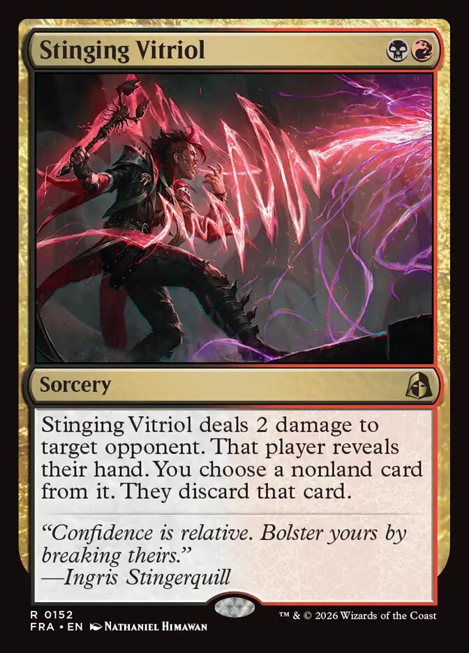 Stinging Vitriol (152) – Magic: The Gathering, Reality Fracture