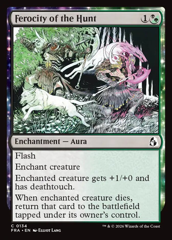 Ferocity of the Hunt (134) – Magic: The Gathering, Reality Fracture