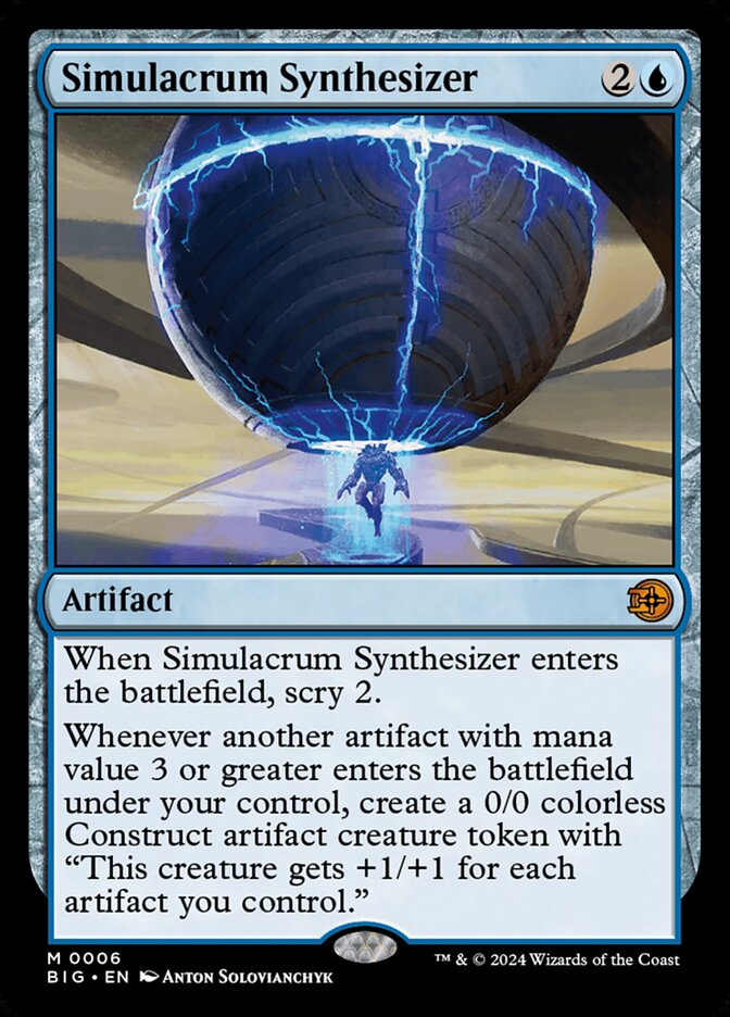 Simulacrum Synthesizer (6) – Magic: The Gathering, The Big Score