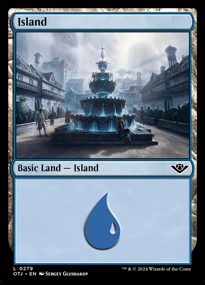 Island (279) – Magic: The Gathering, Outlaws of Thunder Junction