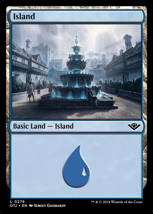 Island (279) – Magic: The Gathering, Outlaws of Thunder Junction