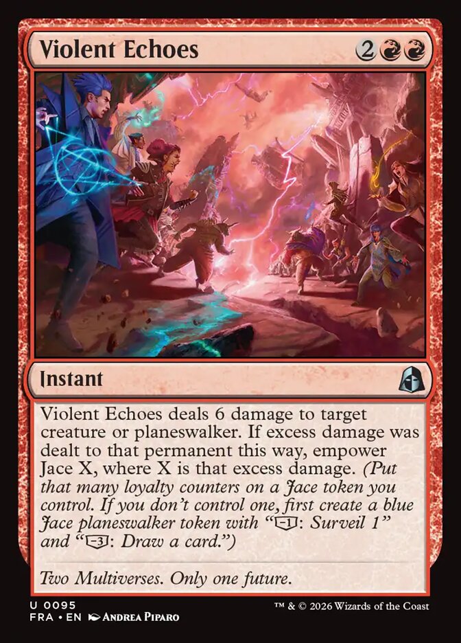 Violent Echoes (95) – Magic: The Gathering, Reality Fracture